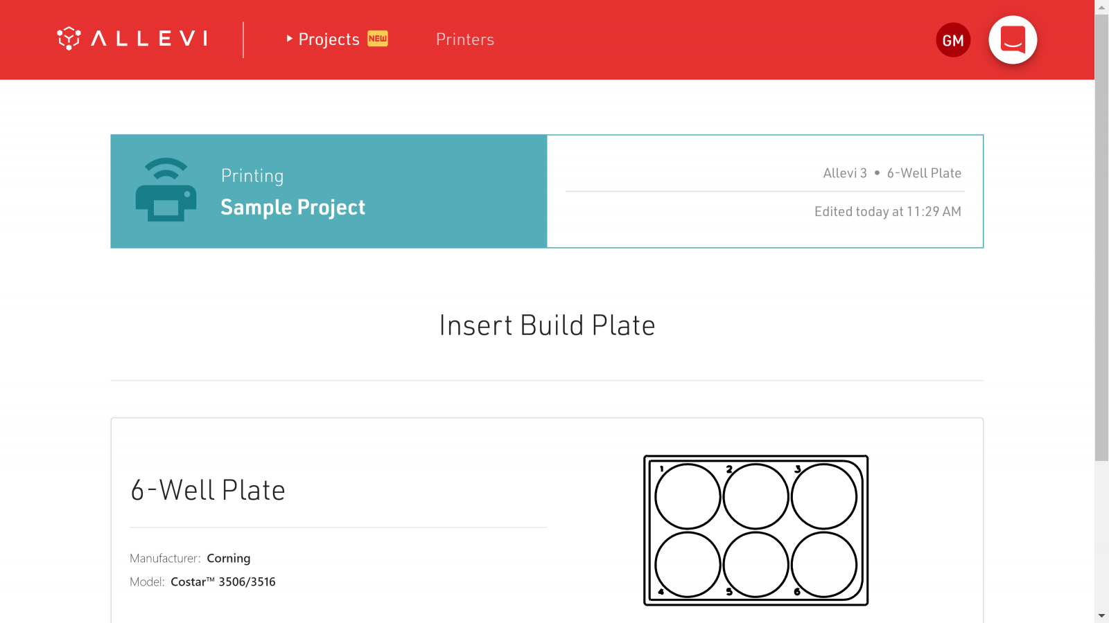 Build plate preparation for Allevi's project-based software for easy bioprinting