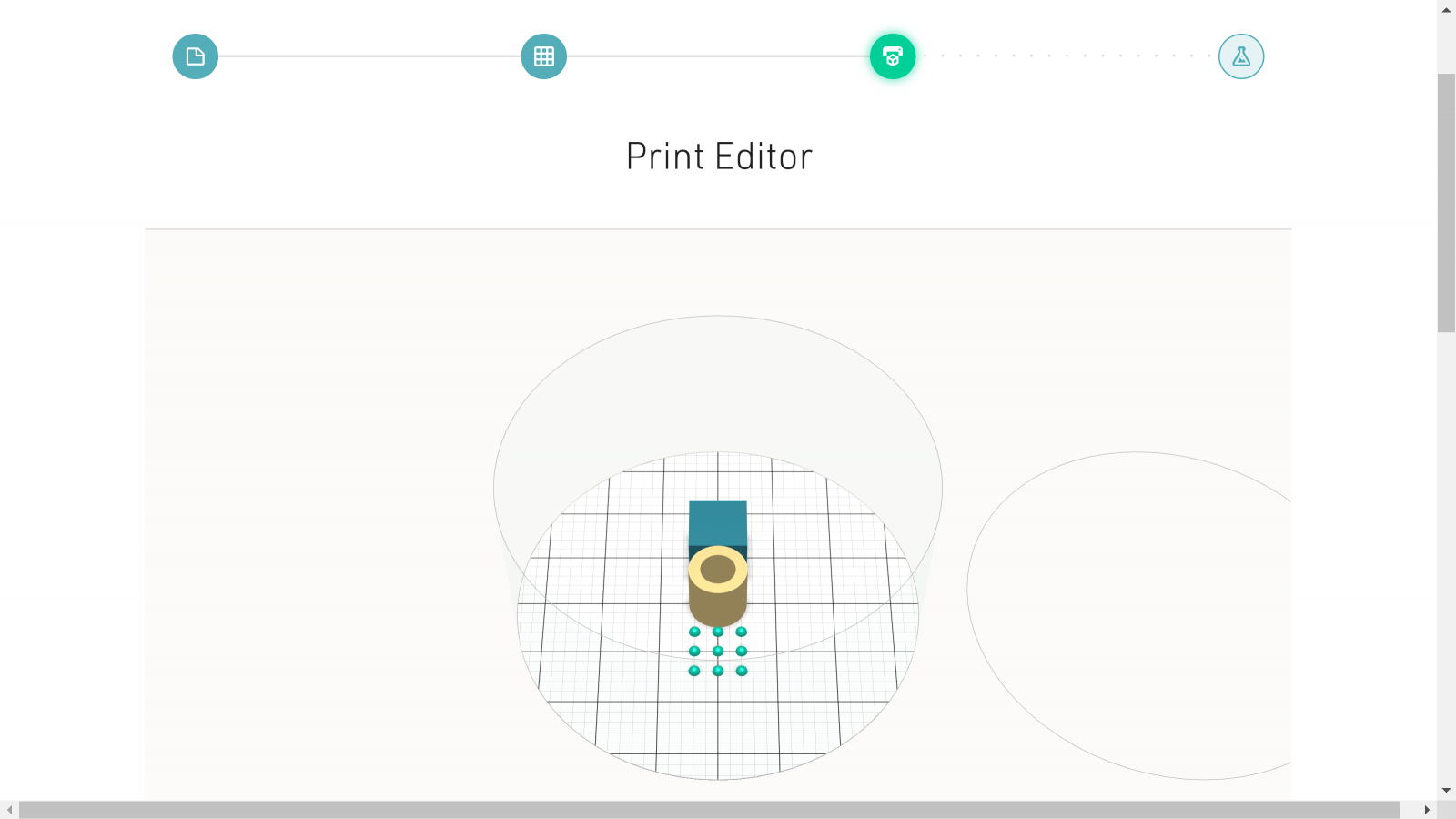 3D model object creation in Allevi's project-based software for easy bioprint